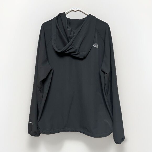 The North Face TNF Apex Jacket Mens XL Black Full Zip Hooded Soft Shell Outdoor - Picture 2 of 10